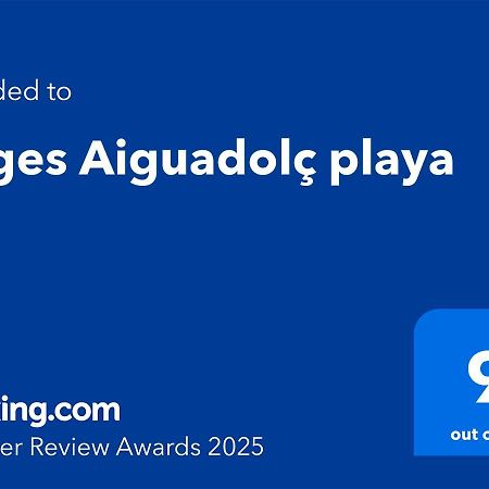 Апартаменты Sitges Aiguadolc Playa Экстерьер фото